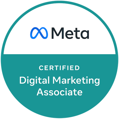 Meta ads bage - Digital Marketing Associate